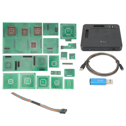 XPROG‑M V6.5 ECU Programmer Tool with USB Dongle and Adapters 1