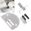 High-Quality Iron Sewing Machine Needle Plate Kit Easy Install 13