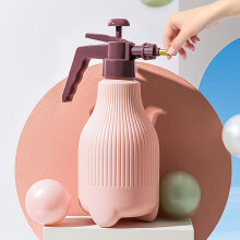 1500ml Pink Gardening Spray Bottle with Rotating Nozzle, 31cm Tall