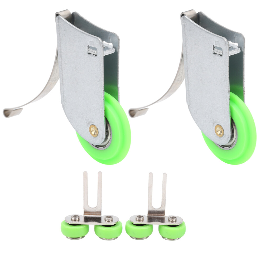 Green Ti Alloy & Nylon Pulley Wheel For Sliding Doors, 50Mm 7641340836237
