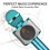 (Black) Wireless Karaoke Microphone Portable Handheld Mic Speaker Machine For Adult Kids 8