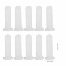 Easy Install 10pcs Lamb Cow Nipple Teats Safe Non-Toxic Silica Gel