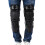Motorcycle Knee Pads Set PE EVA 11x39cm Adjustable Breathable 8