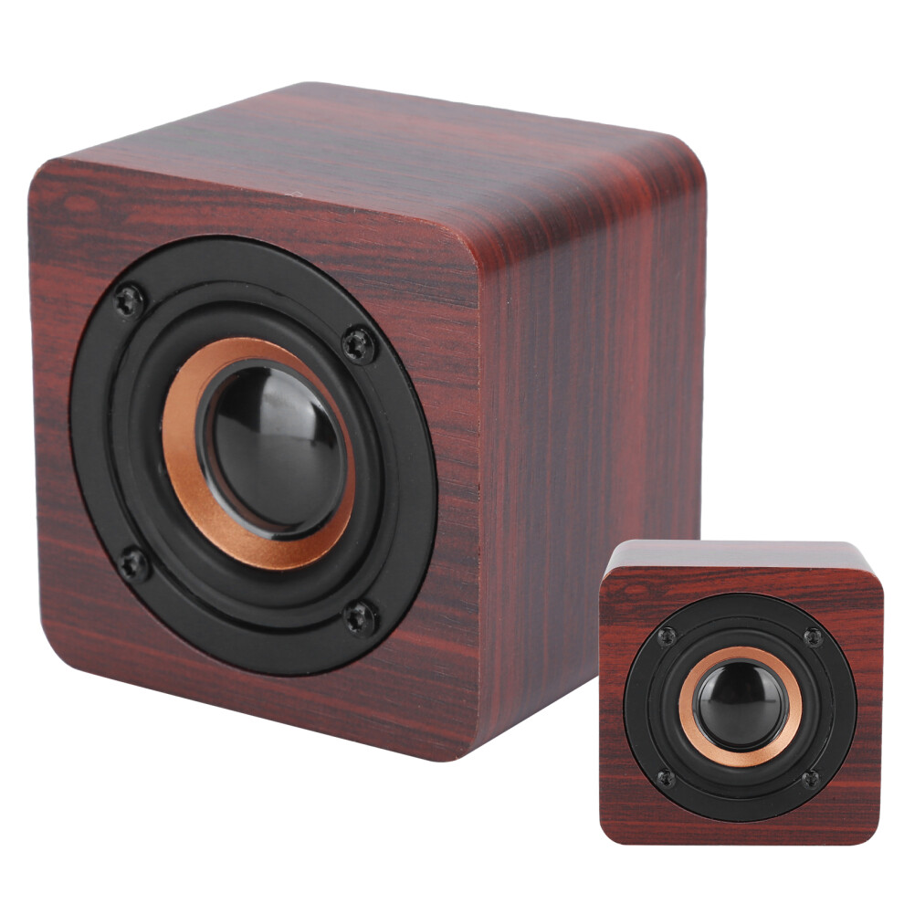 Wireless 3W Wooden Speaker With Mic 6Hr Battery Hands-Free Calls 9331340846661