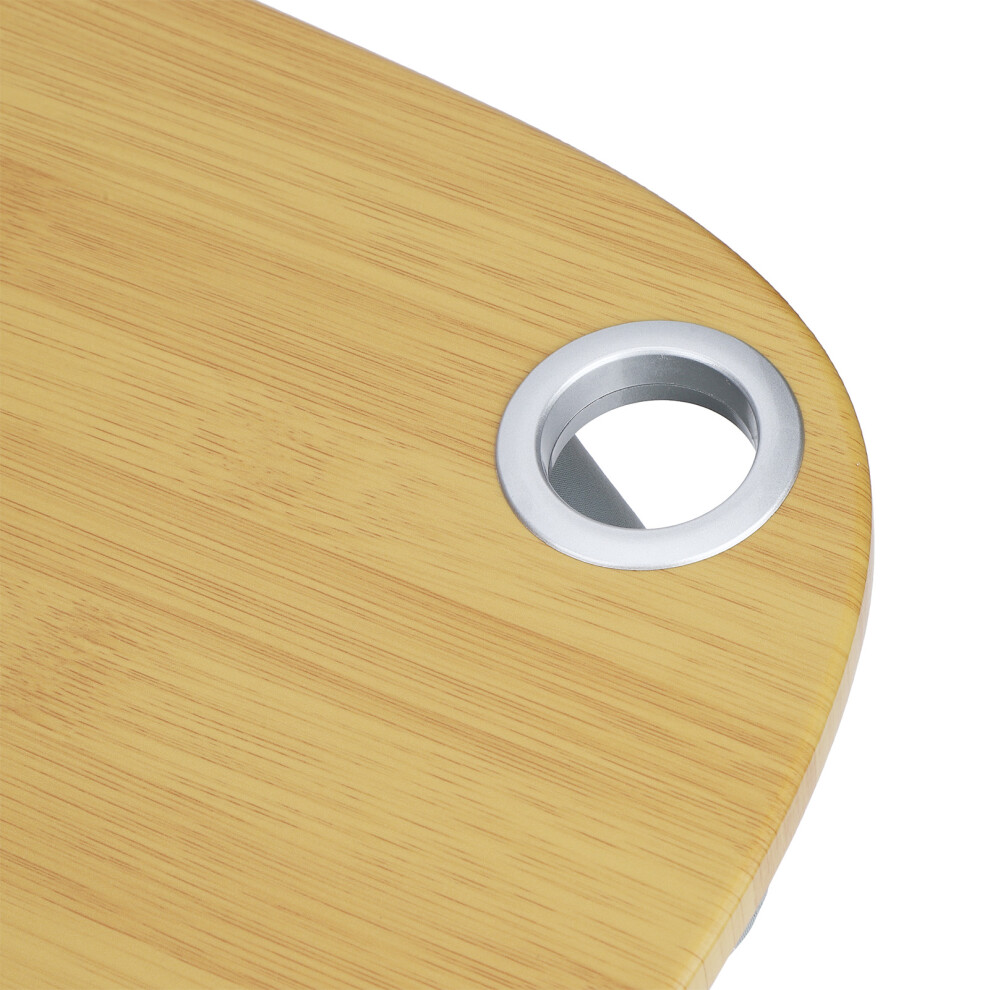 Durable MDF Laptop Desk with Ergonomic Cushion Gray for Office/Nap-image-OPC-PJM6VSP-NEW