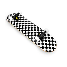 Skateboard for Beginners - 31" Double Kick Cruiser Skateboard Set with 7-Layer Concave and Aluminum Alloy Axle for Kids