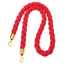 Safety Cable Rungenseil 2 Meter Long With Metal Clamps For Crowd Control Theft Protection And Climbing Applications