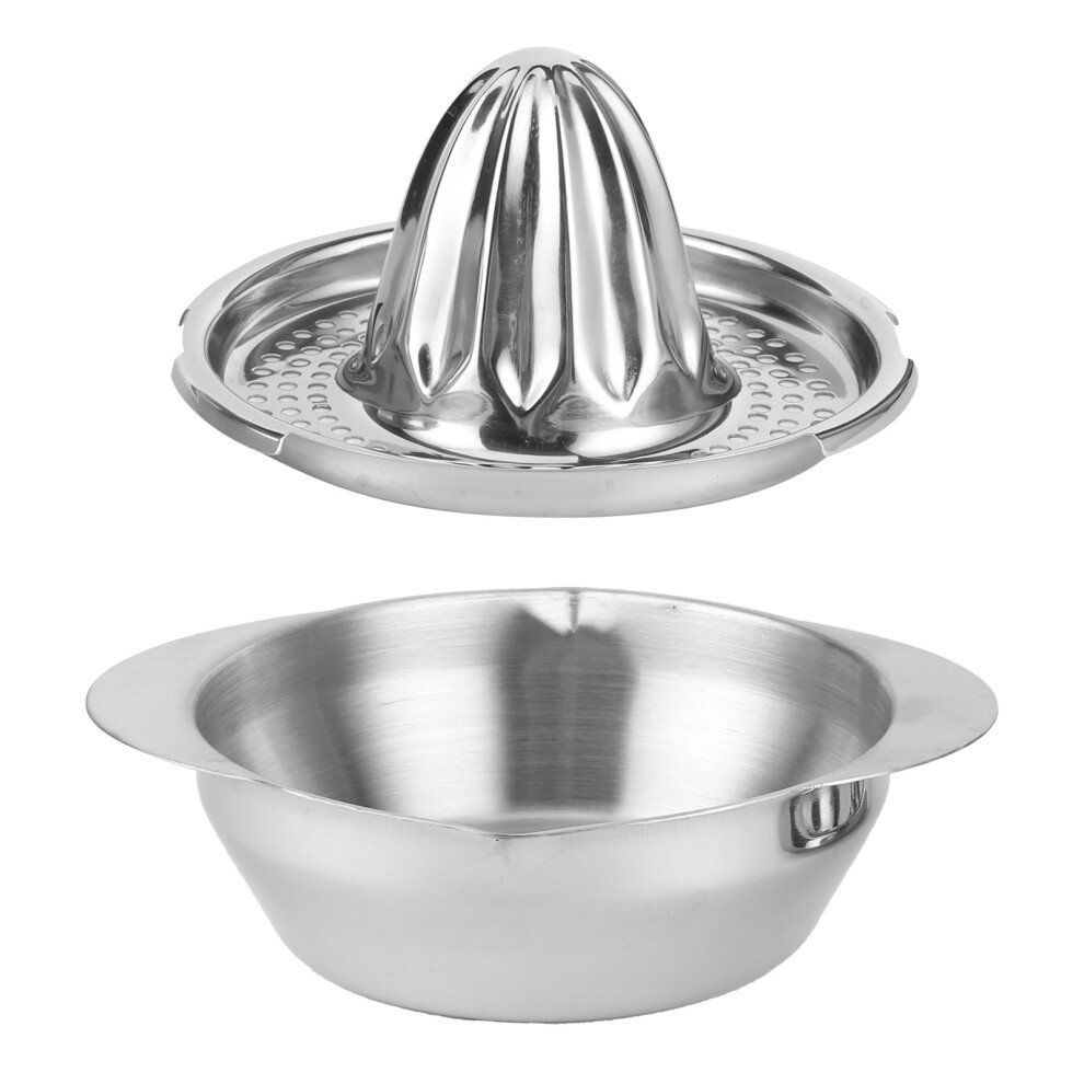 Stainless Steel Citrus Juicer with Strainer Bowl Easy Clean & Portable-image-OPC-PJM6WB5-NEW