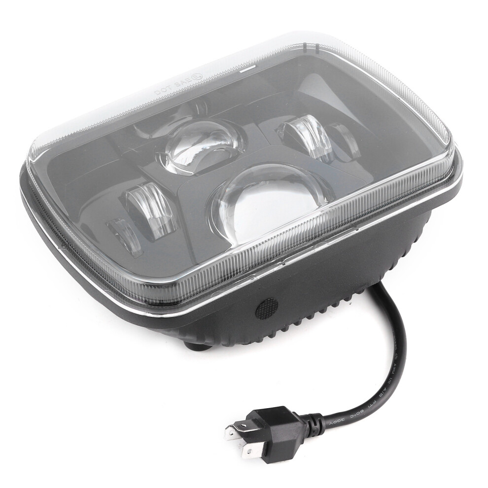 High Bright 7In Led Headlight Fits Yj 5X7 Inch Durable Pure Pc Cover 4941340850541