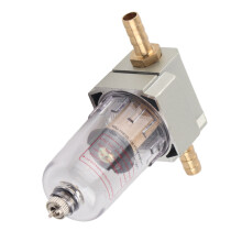 Langlebiger Aluminium-Öl-Wasser-Trenner 8 mm/0,31 Zoll Universeller Auto-Filter