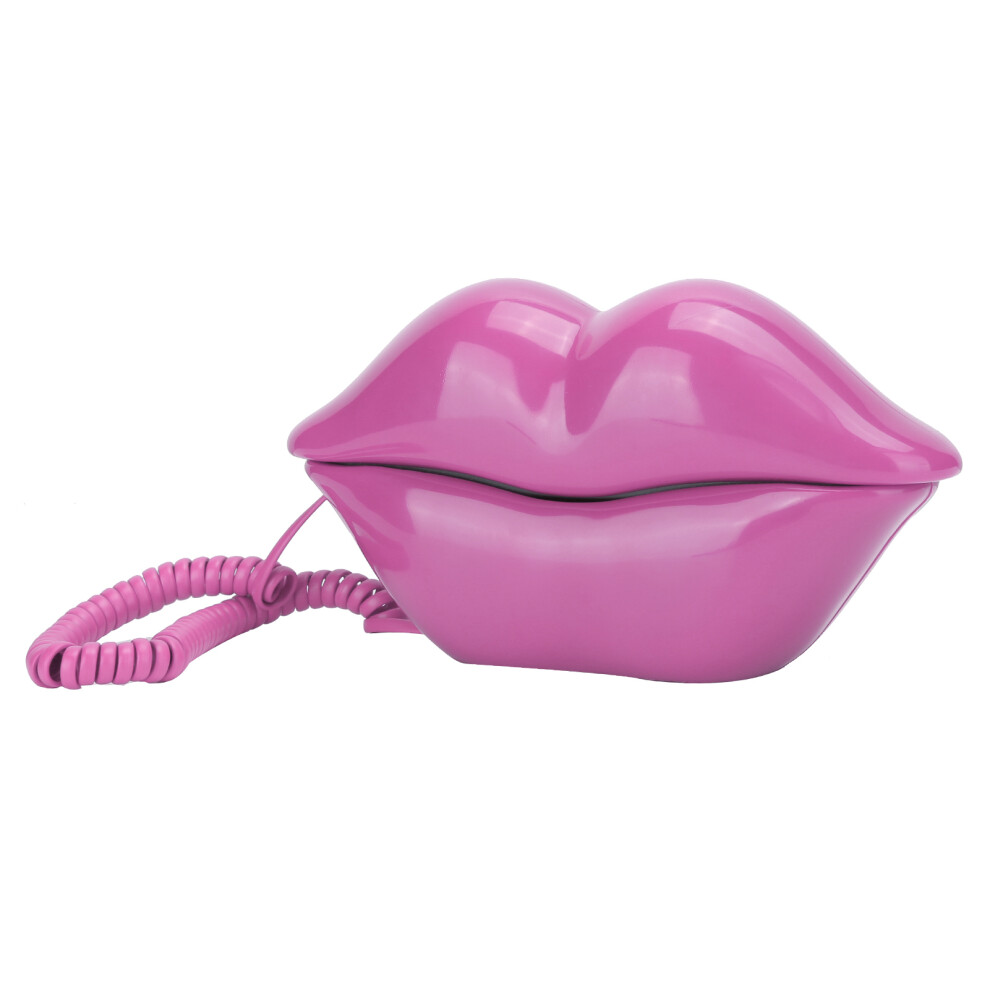 Fashionable Wx-3016 Lip Telephone With Storage, & Rose Red 7631340851514