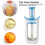 Children's DIY Puree Squeezer with Safe Comfortable Grip - Blue 4