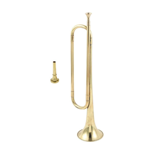 C Flat Bugle Brass Bugle Bugle with Mouthpiece for Cavalry Stage 2