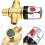 Water Temperature Control Mixer with Heat Protection Layer for Efficient Temperature Management 2