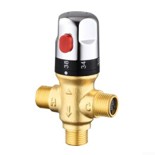 Water Temperature Control Mixer with Heat Protection Layer for Efficient Temperature Management