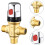 Water Temperature Control Mixer with Heat Protection Layer for Efficient Temperature Management 3