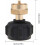 Gas Container Joint Tank Adapter for Conversion Head, Durable Transfer Connection for Fuel Tanks, 1-Inch Compatibility 3