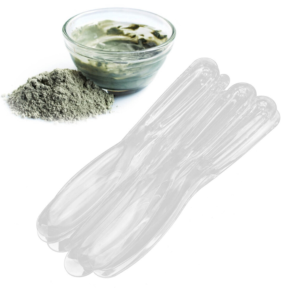 10 Pack Plastic Facial Mask Spatulas, 3.5x21cm DIY & Salon Use