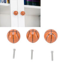 Perillas de armario de baloncesto, set de 3, 3,5 cm, Color: Como se muestra