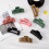 8 Stück matte Haar-Clips - Typ A-H, 8 Farben 4