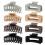 8 Stück matte Haar-Clips - Typ A-H, 8 Farben 3