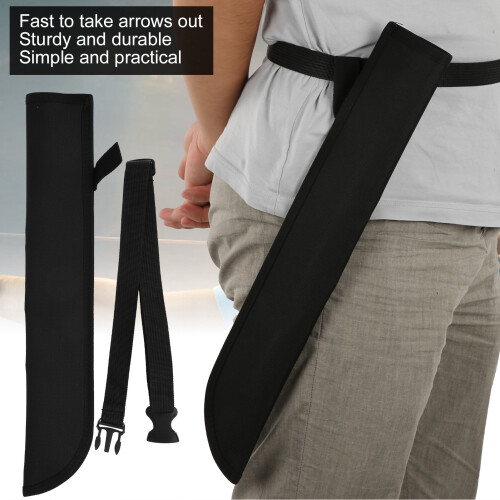Children Nylon Quiver with Adjustable Belt for Archery 46 x 8.5cm 2