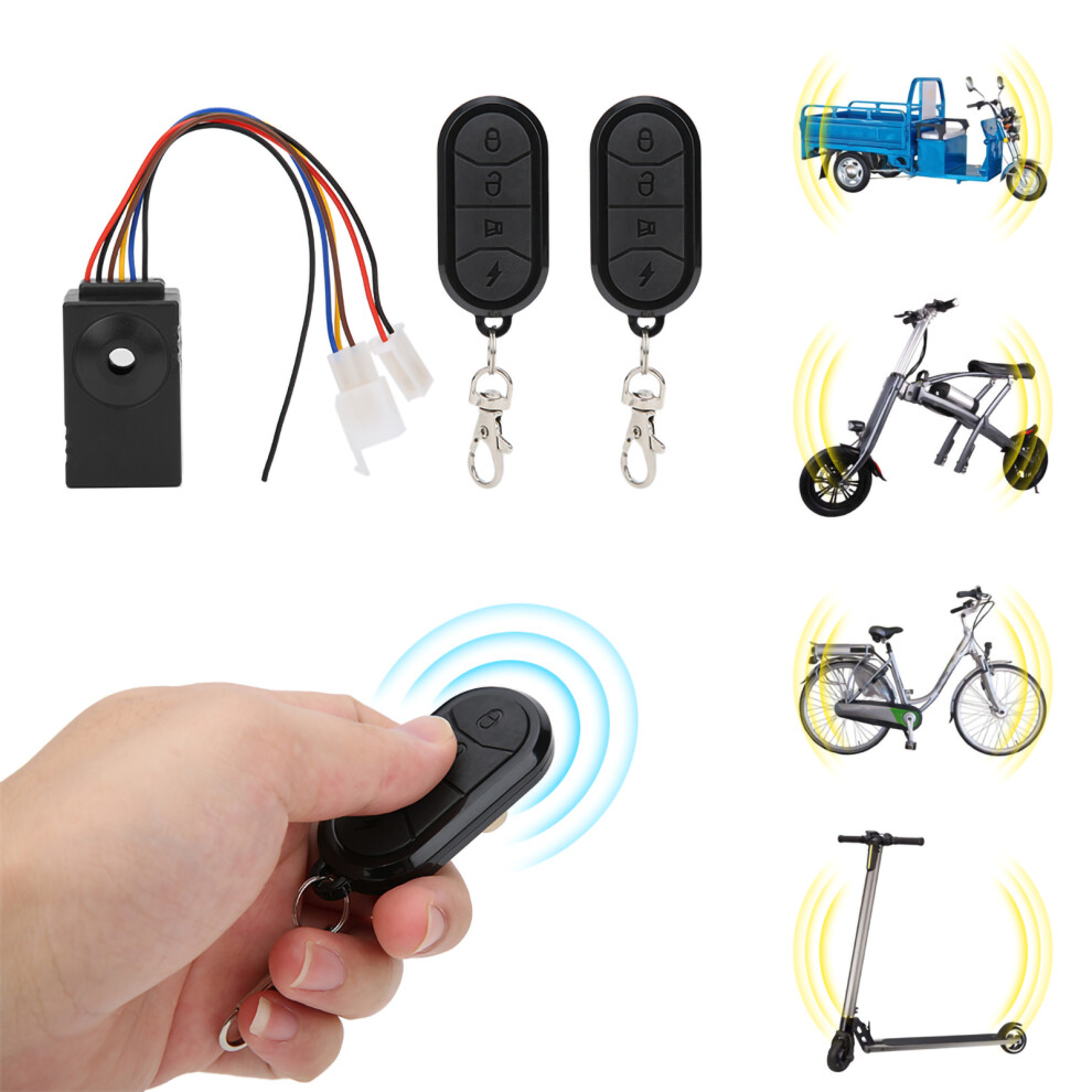 Wide-Range Model Compatible Remote Alarm For E-Scooters & Bikes 4941340855997