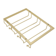 Iron Art UpsideDown-Glasregal 391g Gold 30x22x6cm