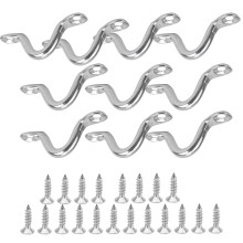 Stainless Steel Pad Eye Rigging Hardware for Kayak & Canoe - Dock & Deck Loops