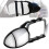 Universal Dual View Towing Mirror 7.5x5.5in Adjustable Clip-On Black 9