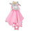 Odorless Soft Plush Baby Security Blanket & Teether Toy Multicolor 2