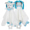 Baby Security Blanket Teether Plush Comforter 29x28cm for 0+ Ages 9