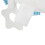 Baby Security Blanket Teether Plush Comforter 29x28cm for 0+ Ages 14