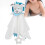 Baby Security Blanket Teether Plush Comforter 29x28cm for 0+ Ages 11