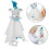 Baby Security Blanket Teether Plush Comforter 29x28cm for 0+ Ages 10