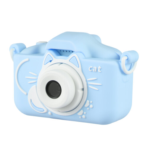 Kids Digital Camera 2.0 Inch IPS Screen, 600mAh Battery, Blue 2