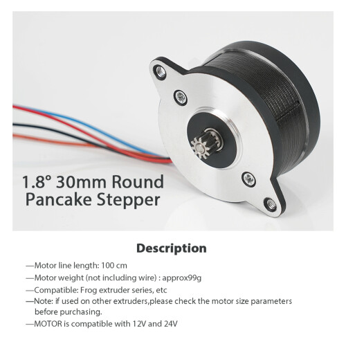 3D Printer Stepper Motor 36sth20-1004AHG 1.8 30mm Cable Compatible 1
