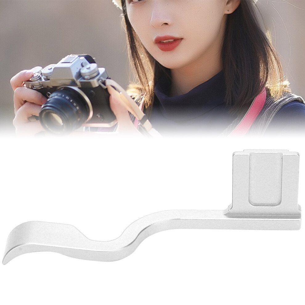 Fuji Xt4 Camera Hot Shoe Accessory Â Aluminium Thumb Grip Handle Silver/Gray 8271340861077