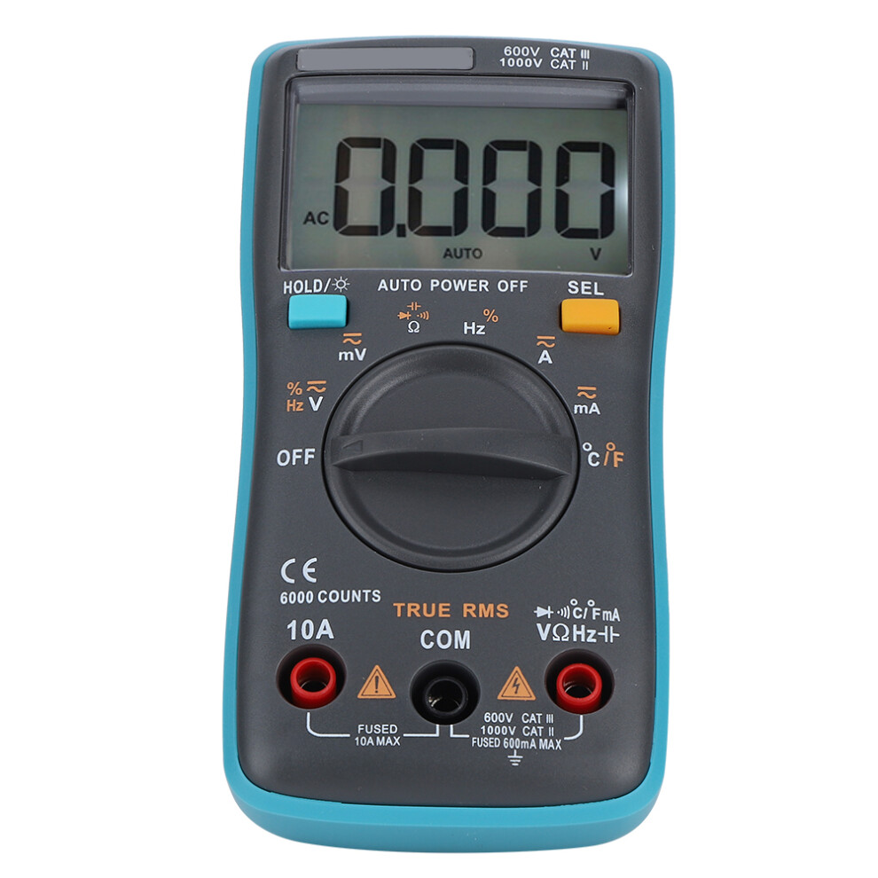 True Rms Digital Multimeter With Auto Range For Voltage & Capacitance Tests 8721340862364