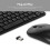 Portable KM901 2.4G Wireless Combo - 78-Key Mini Keyboard & Mouse 8