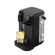 Instant Water Dispenser for Home - Compact Black Hot Water Purifier with Fast Heating for Desktop and Living Room Use