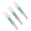 3PCS Lighted Archery Nocks, Auto Switch, Plastic, 6.2mm Green 1