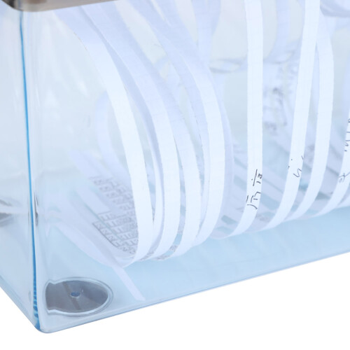 Mini Paper Shredder Desktop, 1 Sheet, A4, 11.4x27.4x14.4cm