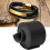 Wide Flat Leather Straps for Crafts - 2 Black Full Grain Leather Strips, 2mm Thick, 8 Long DIY Strips for Projects 4