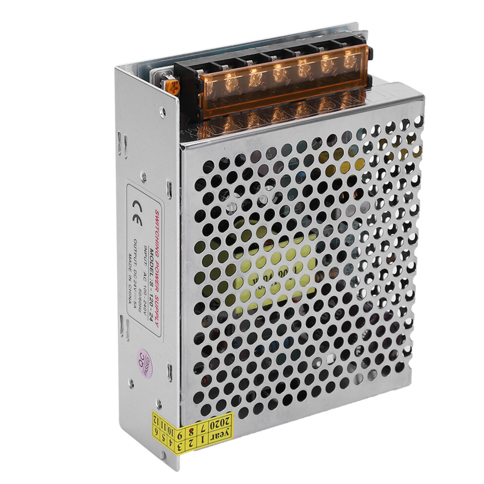 Reliable 24V 5A Power Driver For Cctv & Radio - Aluminum Alloy 120W 4921340868487