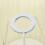 Beige Fabric E14 Lampshade Replacement Set for Chandeliers - 6 Pack 4