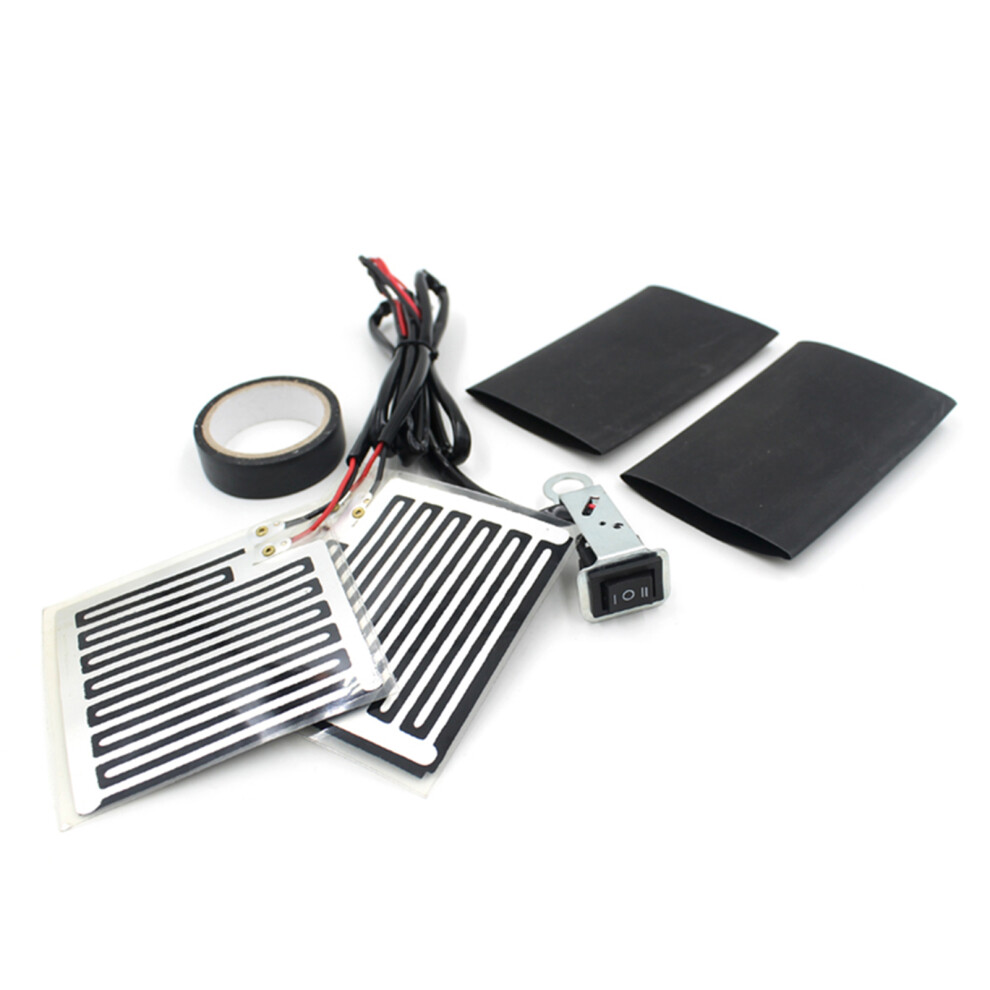 Motorcycle 12V Heated Grip With Adjustable Temp, Non-Slip, 9.28.4Cm 3201340870248