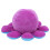 Reversible Octopus Plush Doll Baby Toy, 20cm, Purple Blue 4