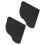 Black Silicone Cloud Placemats for Kids - Waterproof & Durable 2pcs 16