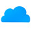Children Cloud Shape Silicone Placemat Waterproof 27x47.5cm Blue 4